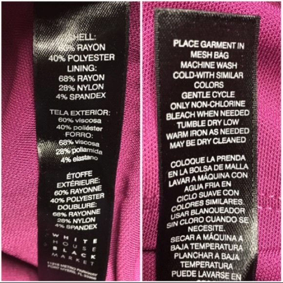 🎁White House Black Market 3/4 Sleeve Tiered Top - Picture 6 of 6